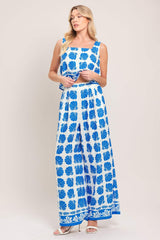 ISLAND SHELL WOVEN TOP AND PANT SET - Flying Tomato - Flyclothing LLC