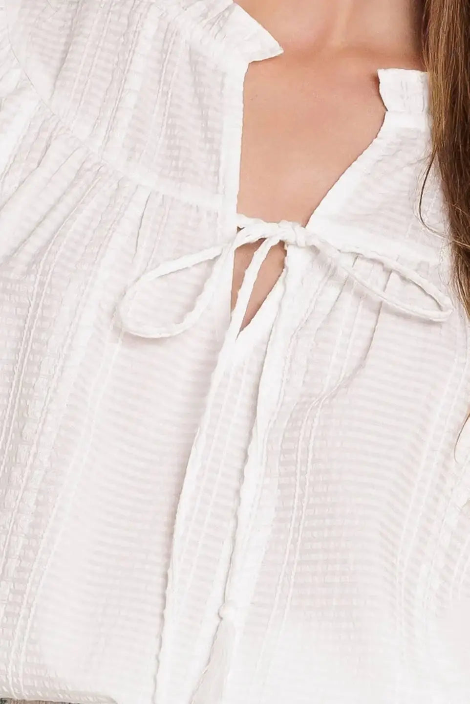 CLOSER THAN EVER WOVEN TOP - Flying Tomato - Flyclothing LLC