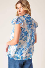 BEAUTY ICON WOVEN TOP - Flying Tomato - Flyclothing LLC