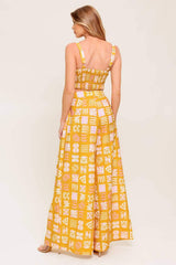 PRETTY MEADOW WOVEN TOP AND PANT SET - Flying Tomato - Flyclothing LLC