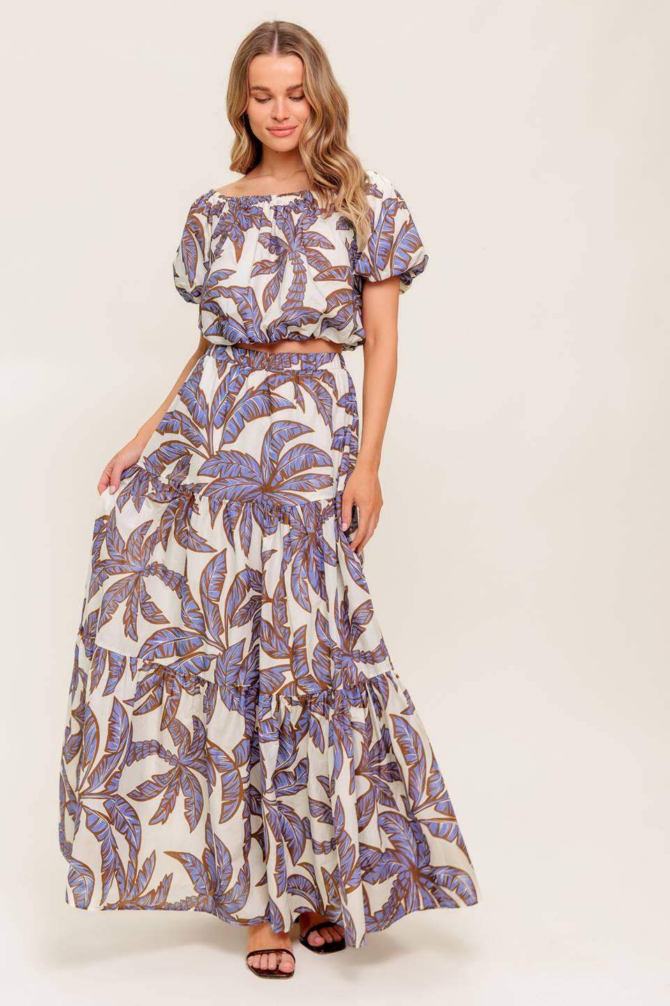 PETAL WALTZ WOVEN TOP - Flying Tomato - Flyclothing LLC