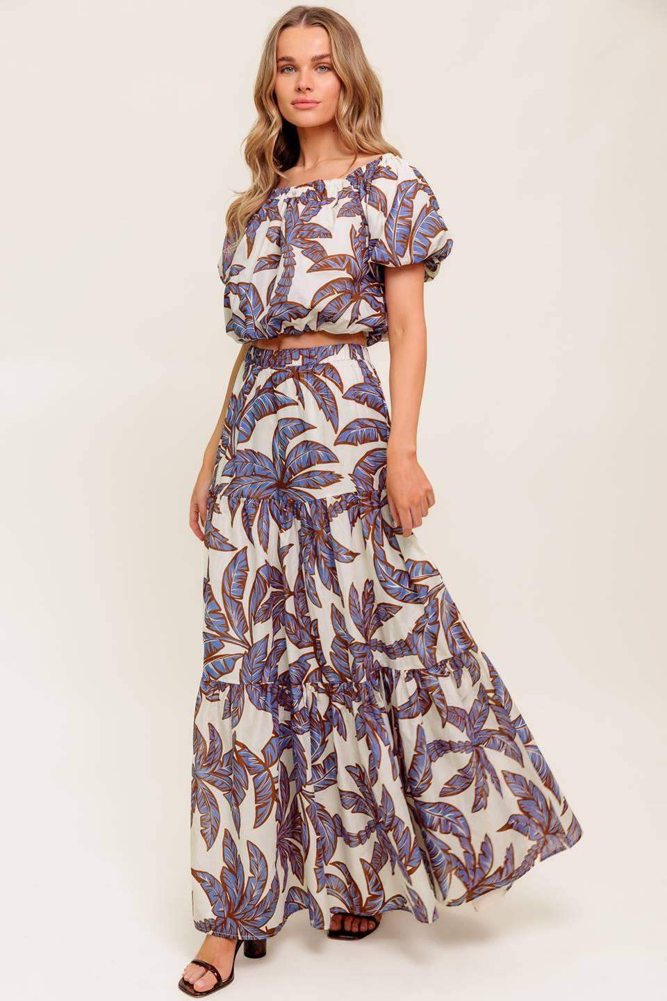 PETAL WALTZ WOVEN TOP - Flying Tomato - Flyclothing LLC