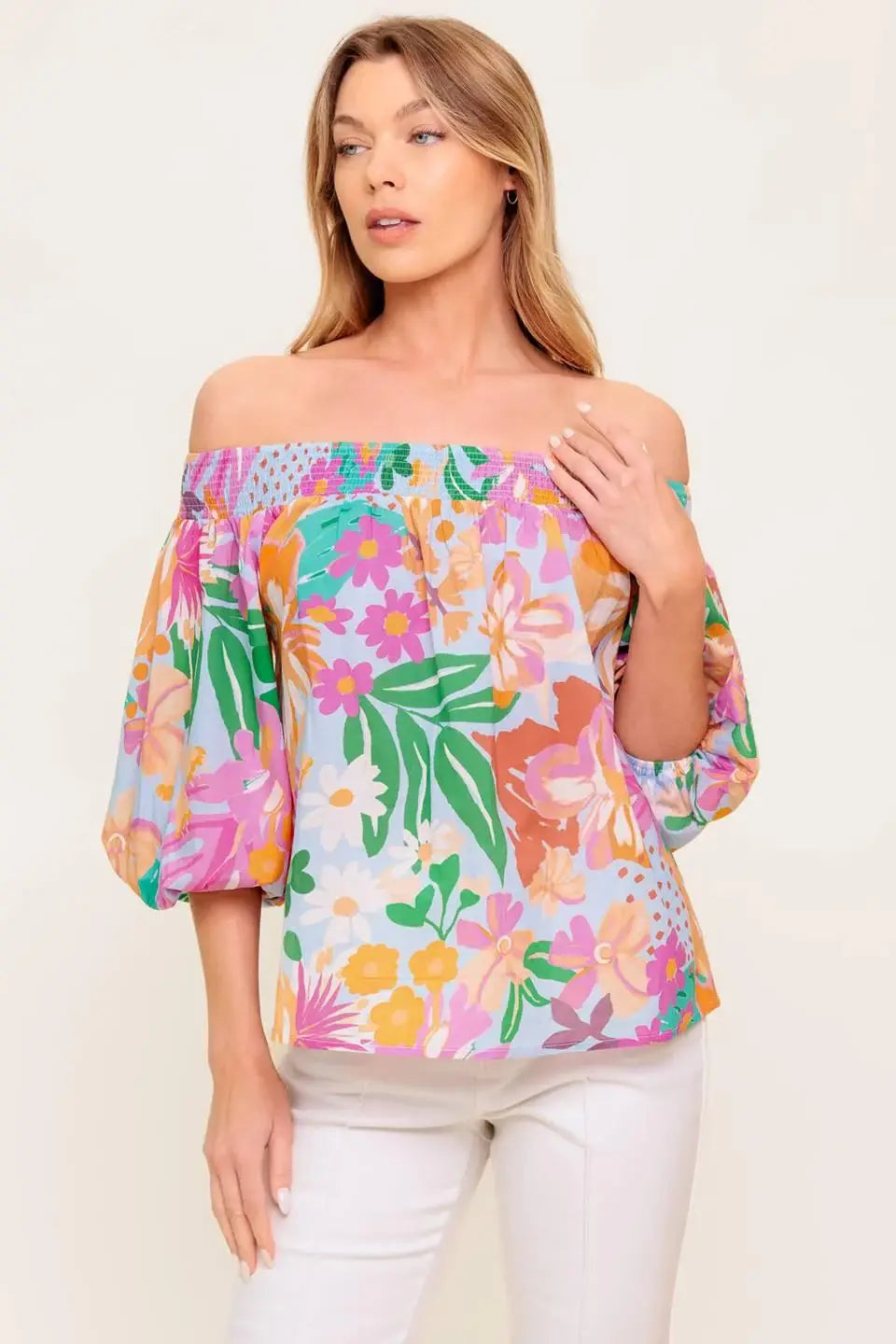 PRECIOUS MOMENT WOVEN TOP - Flying Tomato - Flyclothing LLC