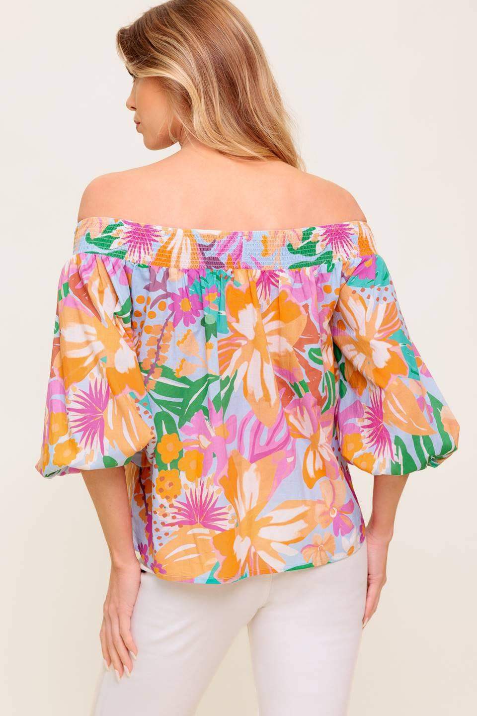 PRECIOUS MOMENT WOVEN TOP - Flying Tomato - Flyclothing LLC