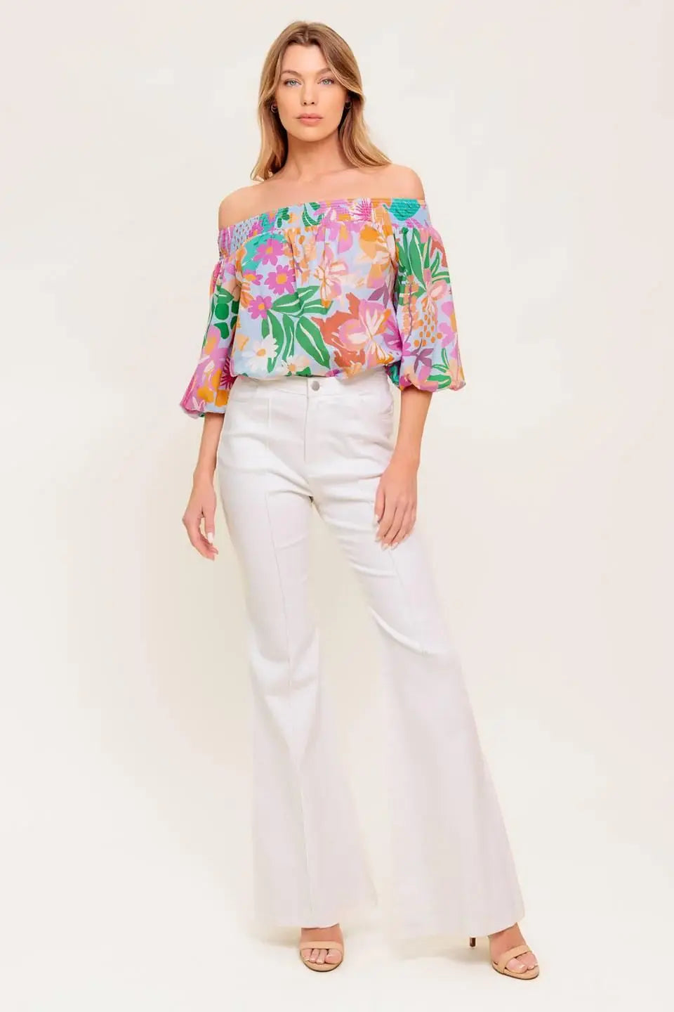 PRECIOUS MOMENT WOVEN TOP - Flying Tomato - Flyclothing LLC