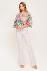 PRECIOUS MOMENT WOVEN TOP - Flying Tomato - Flyclothing LLC