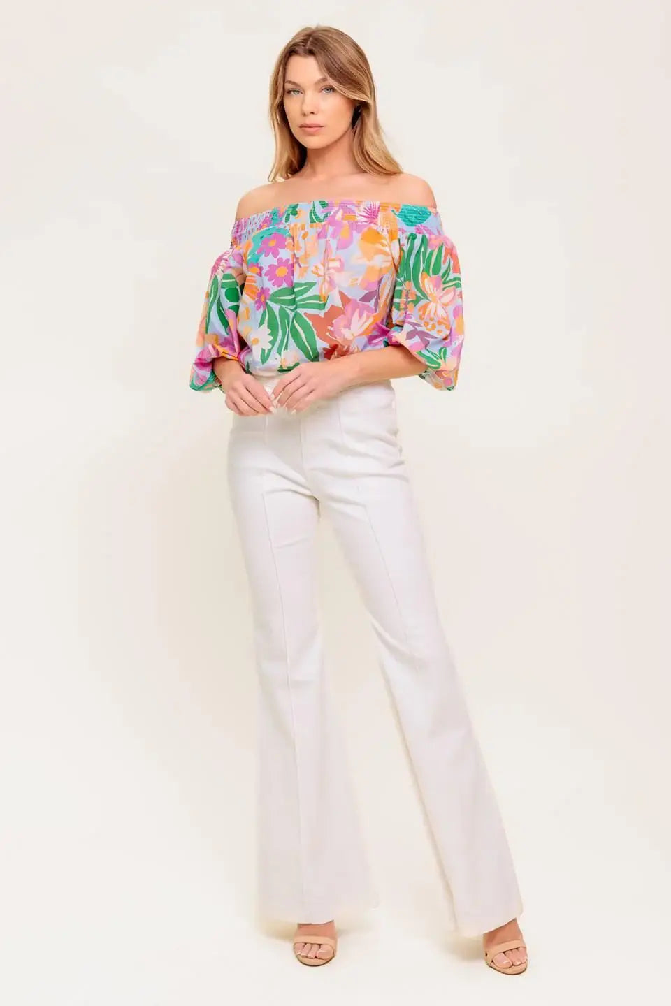 PRECIOUS MOMENT WOVEN TOP - Flying Tomato - Flyclothing LLC