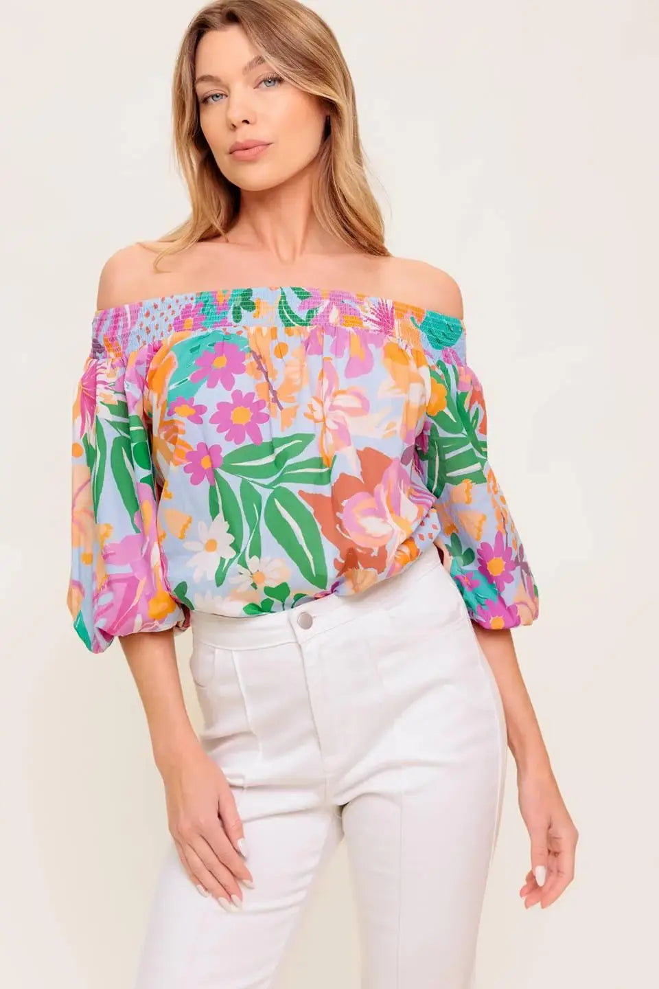 PRECIOUS MOMENT WOVEN TOP - Flying Tomato - Flyclothing LLC