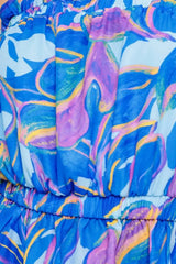 CHERISHED KISS BLUE WOVEN TOP AND PANTS SET - Flying Tomato - Flyclothing LLC