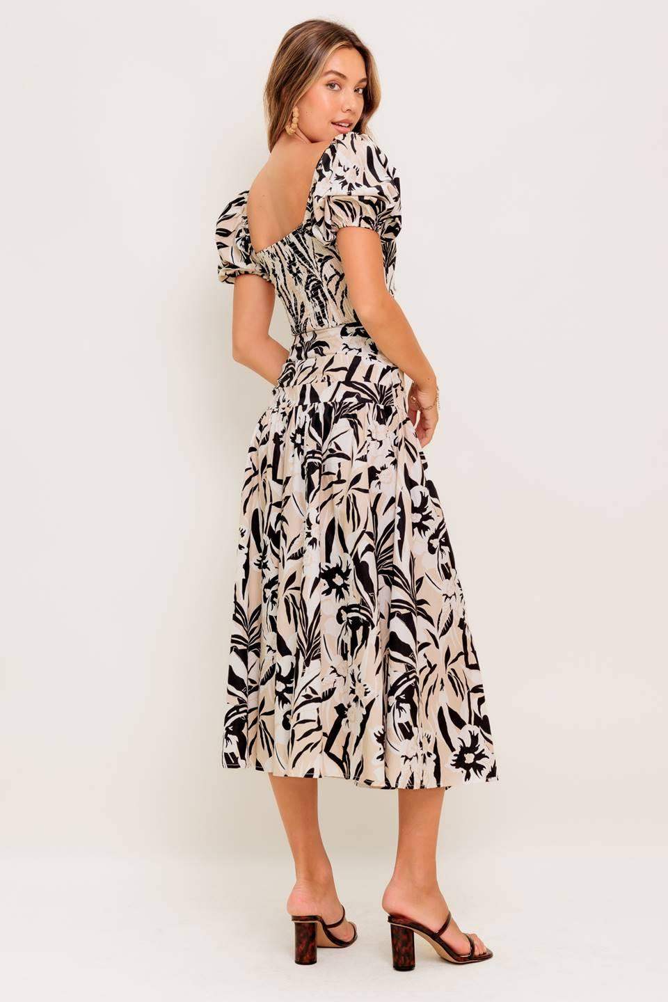NEUTRAL ZONE WOVEN TOP AND SKIRT SET - Flying Tomato - Flyclothing LLC