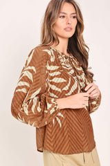WARM BREEZE WOVEN TOP - Flying Tomato - Flyclothing LLC