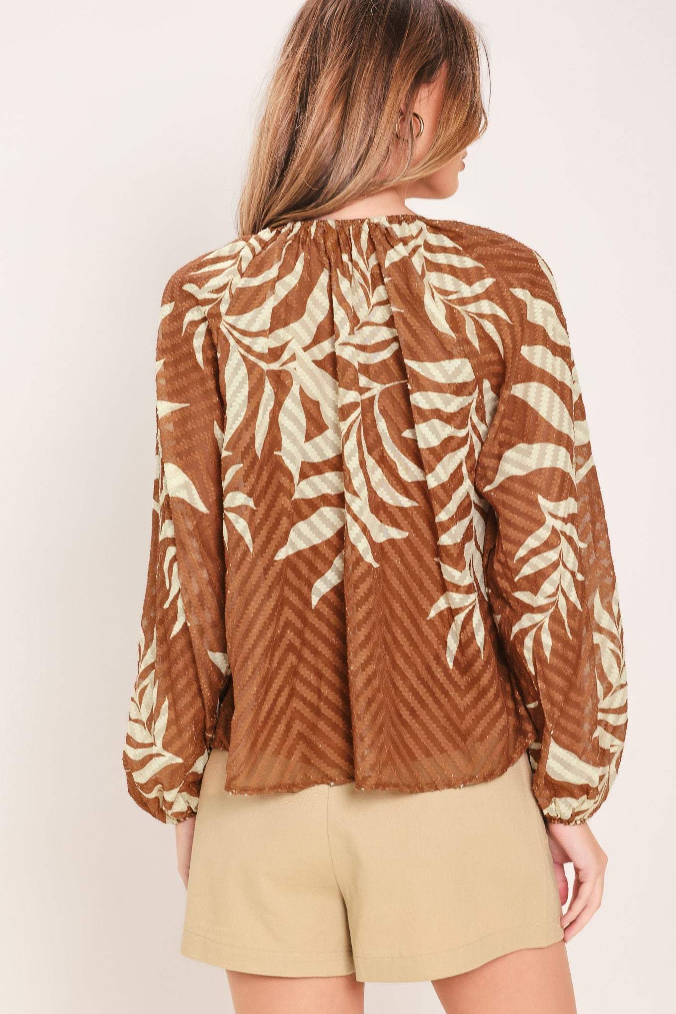 WARM BREEZE WOVEN TOP - Flying Tomato - Flyclothing LLC