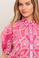PRECIOUS HEART WOVEN TOP - Flying Tomato - Flyclothing LLC