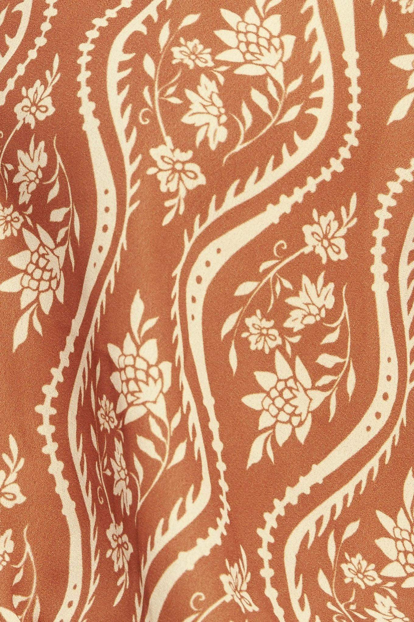 ANGELIC SWEETIE BROWN WOVEN TOP - Flying Tomato - Flyclothing LLC