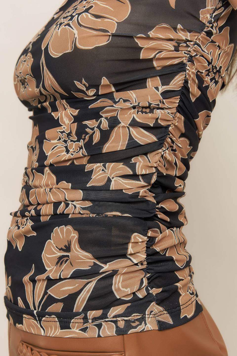 CITY NIGHT OUT POWER MESH TOP - Flying Tomato - Flyclothing LLC