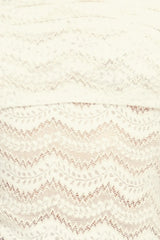 ANGELIC SWEETIE CREAM WOVEN TOP - Flying Tomato - Flyclothing LLC