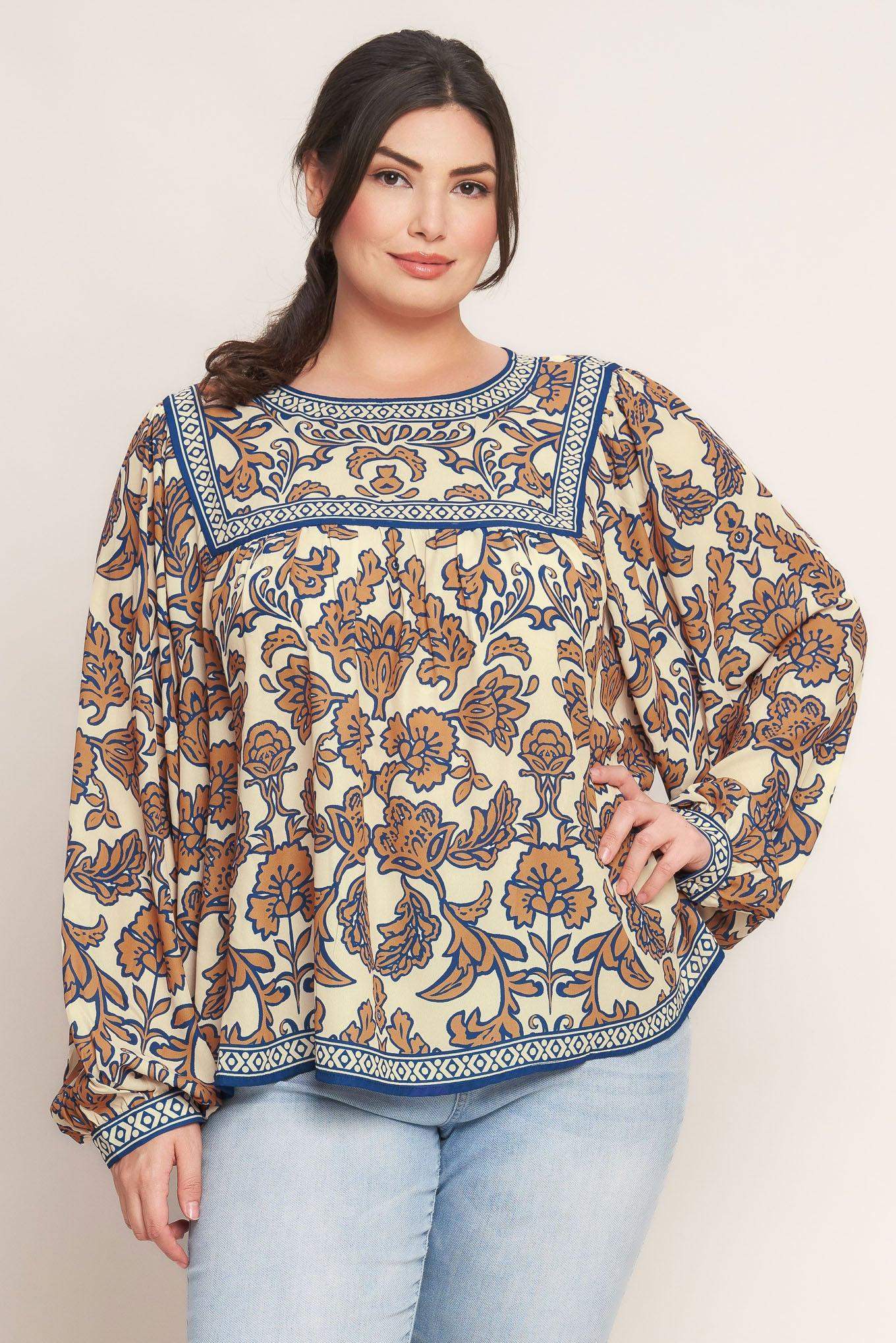 BOHEME MEADOW WOVEN TOP - Flying Tomato - Flyclothing LLC