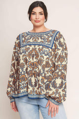BOHEME MEADOW WOVEN TOP - Flying Tomato - Flyclothing LLC