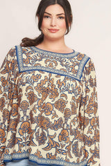 BOHEME MEADOW WOVEN TOP - Flying Tomato - Flyclothing LLC