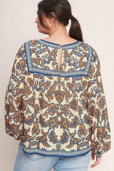 BOHEME MEADOW WOVEN TOP - Flying Tomato - Flyclothing LLC