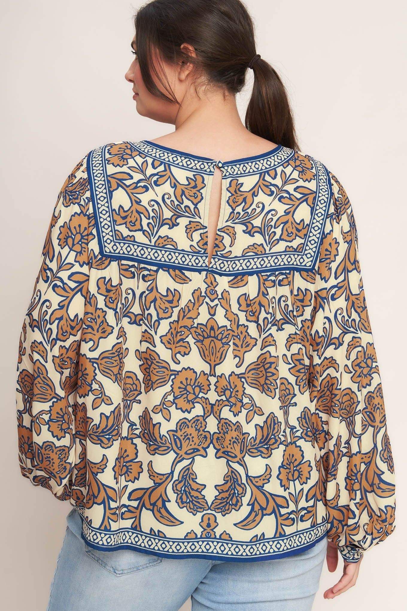 BOHEME MEADOW WOVEN TOP - Flying Tomato - Flyclothing LLC