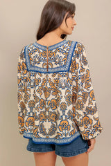 BOHEME MEADOW WOVEN TOP - Flying Tomato - Flyclothing LLC