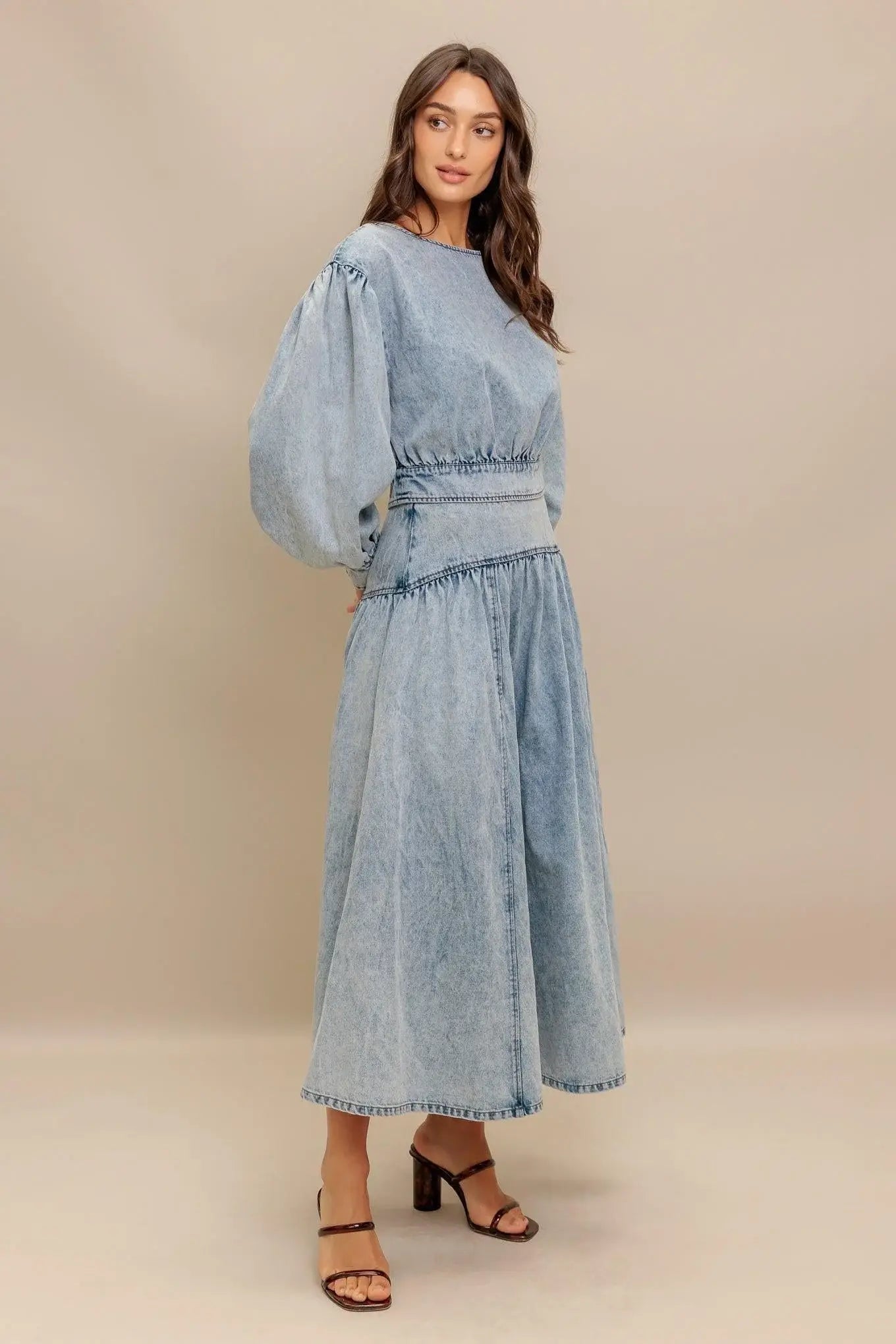 AMERICAN BLEND DENIM TOP - Flying Tomato - Flyclothing LLC
