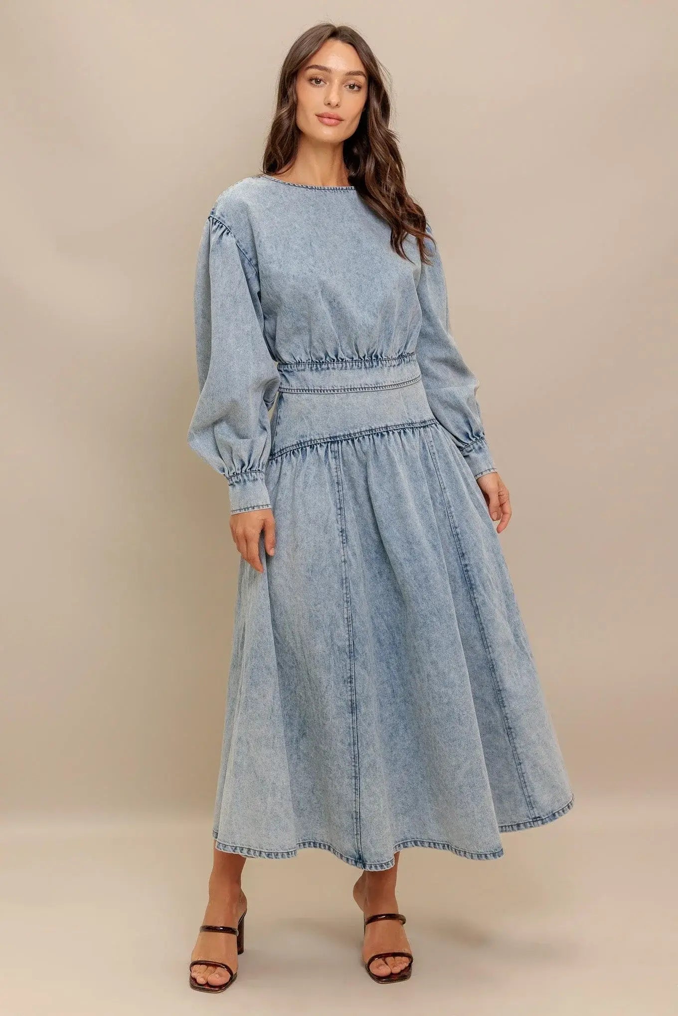 AMERICAN BLEND DENIM TOP - Flying Tomato - Flyclothing LLC