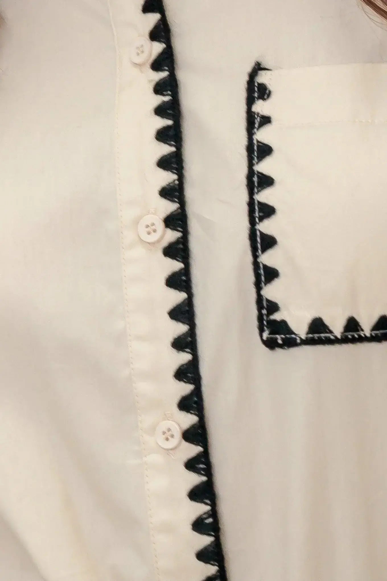 MONO EDGE WOVEN TOP - Flying Tomato - Flyclothing LLC