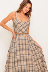 HERITAGE CHARM WOVEN TOP AND SKIRT SET - Flying Tomato - Flyclothing LLC