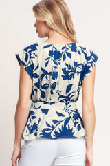 LOVE GROWS HERE WOVEN TOP - Flying Tomato - Flyclothing LLC