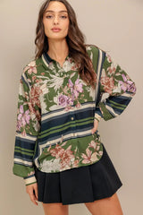 GARDEN CLUB WOVEN TOP - Flying Tomato - Flyclothing LLC