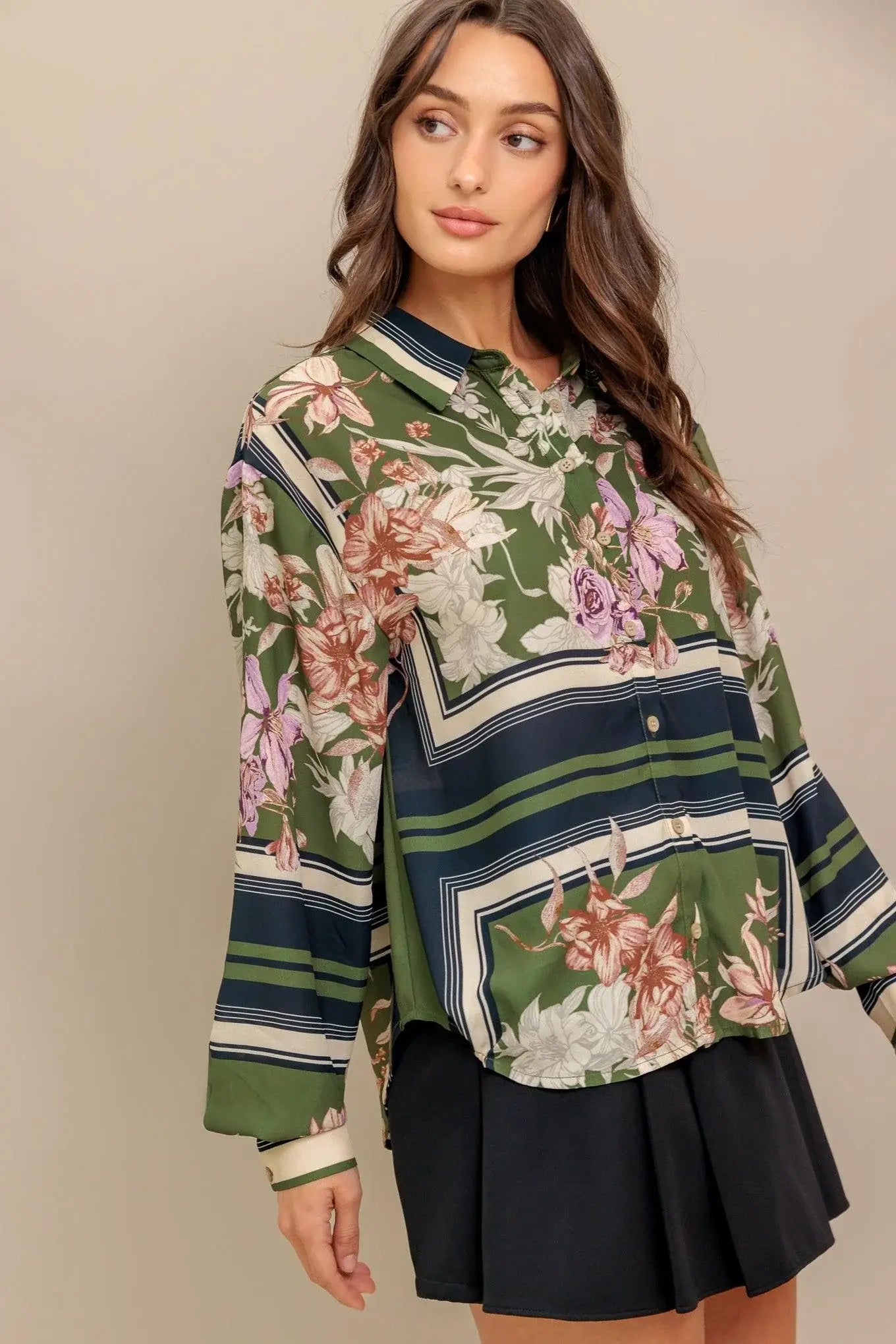 GARDEN CLUB WOVEN TOP - Flying Tomato - Flyclothing LLC