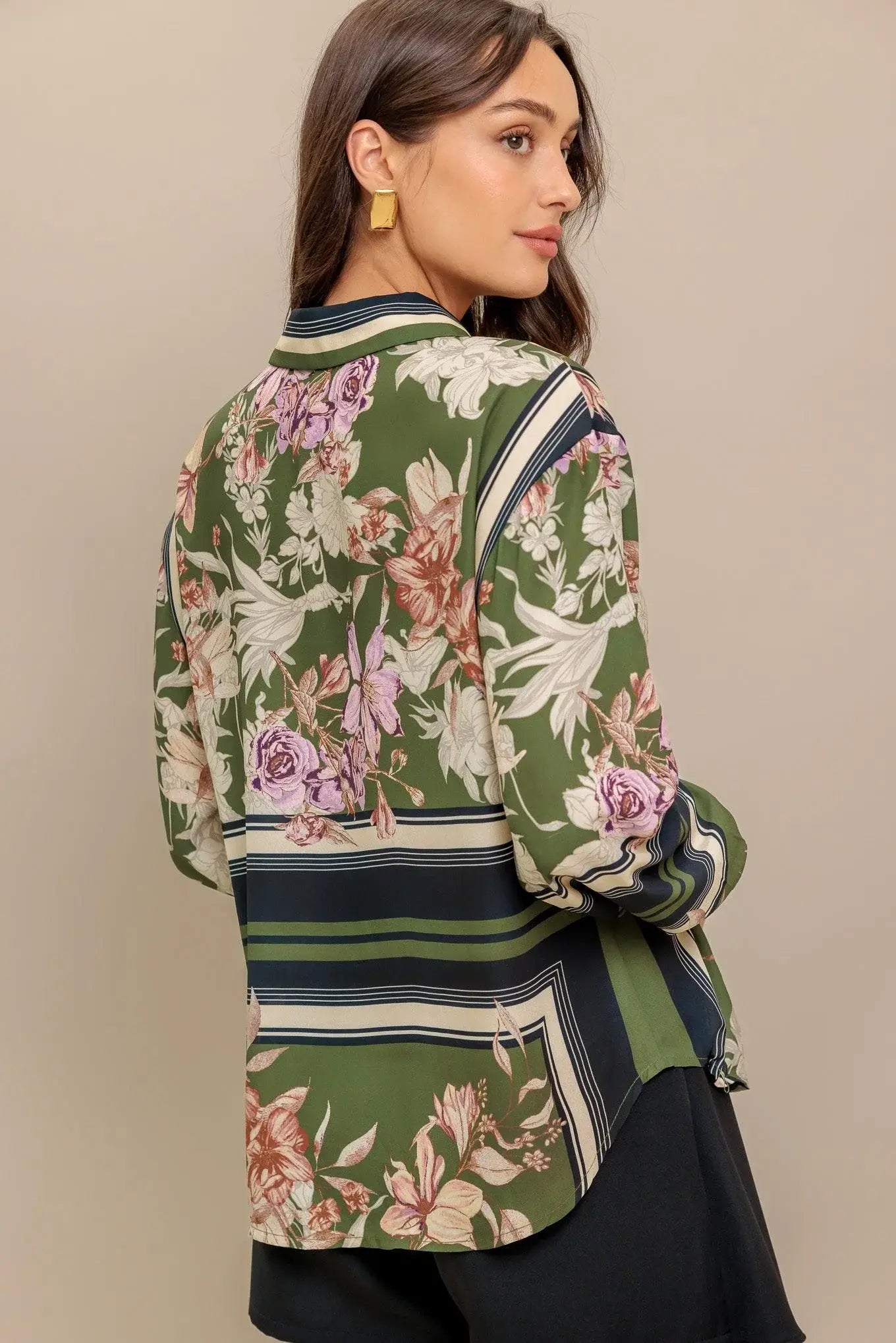 GARDEN CLUB WOVEN TOP - Flying Tomato - Flyclothing LLC