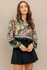 GARDEN CLUB WOVEN TOP - Flying Tomato - Flyclothing LLC