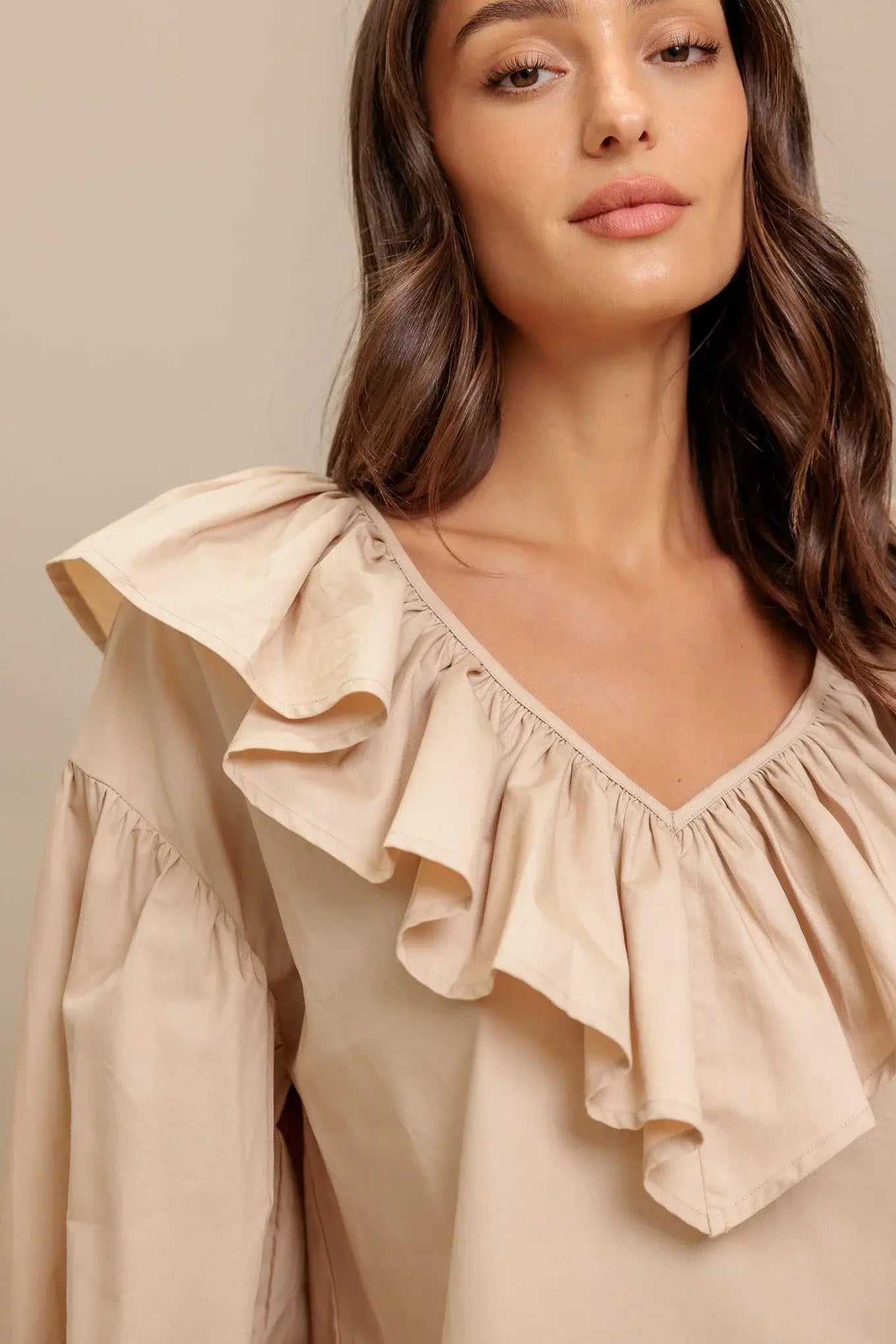 COUTURE CODE WOVEN TOP - Flying Tomato - Flyclothing LLC