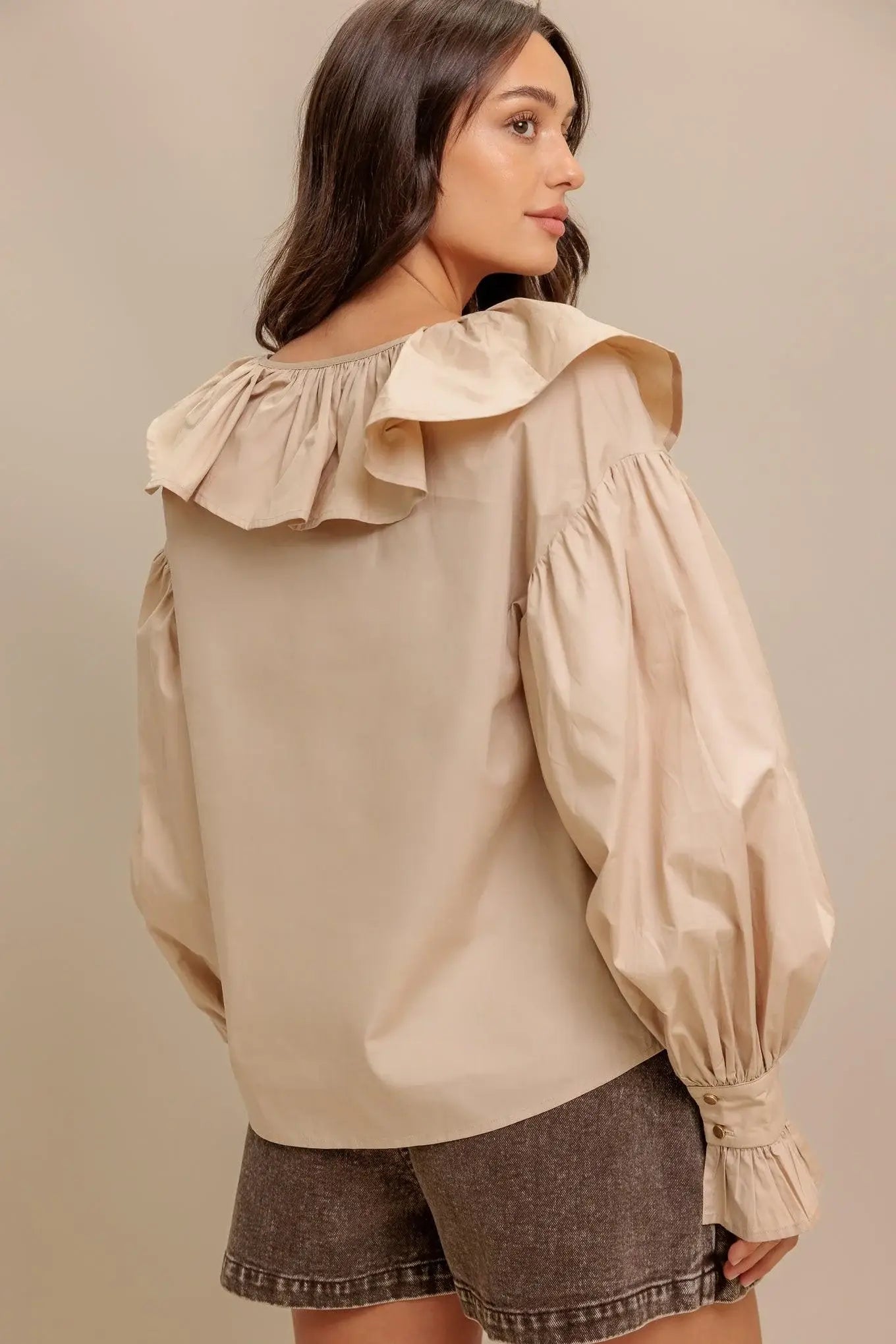 COUTURE CODE WOVEN TOP - Flying Tomato - Flyclothing LLC