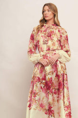 BLOSSOM DREAM BALLERINA WOVEN TOP - Flying Tomato - Flyclothing LLC