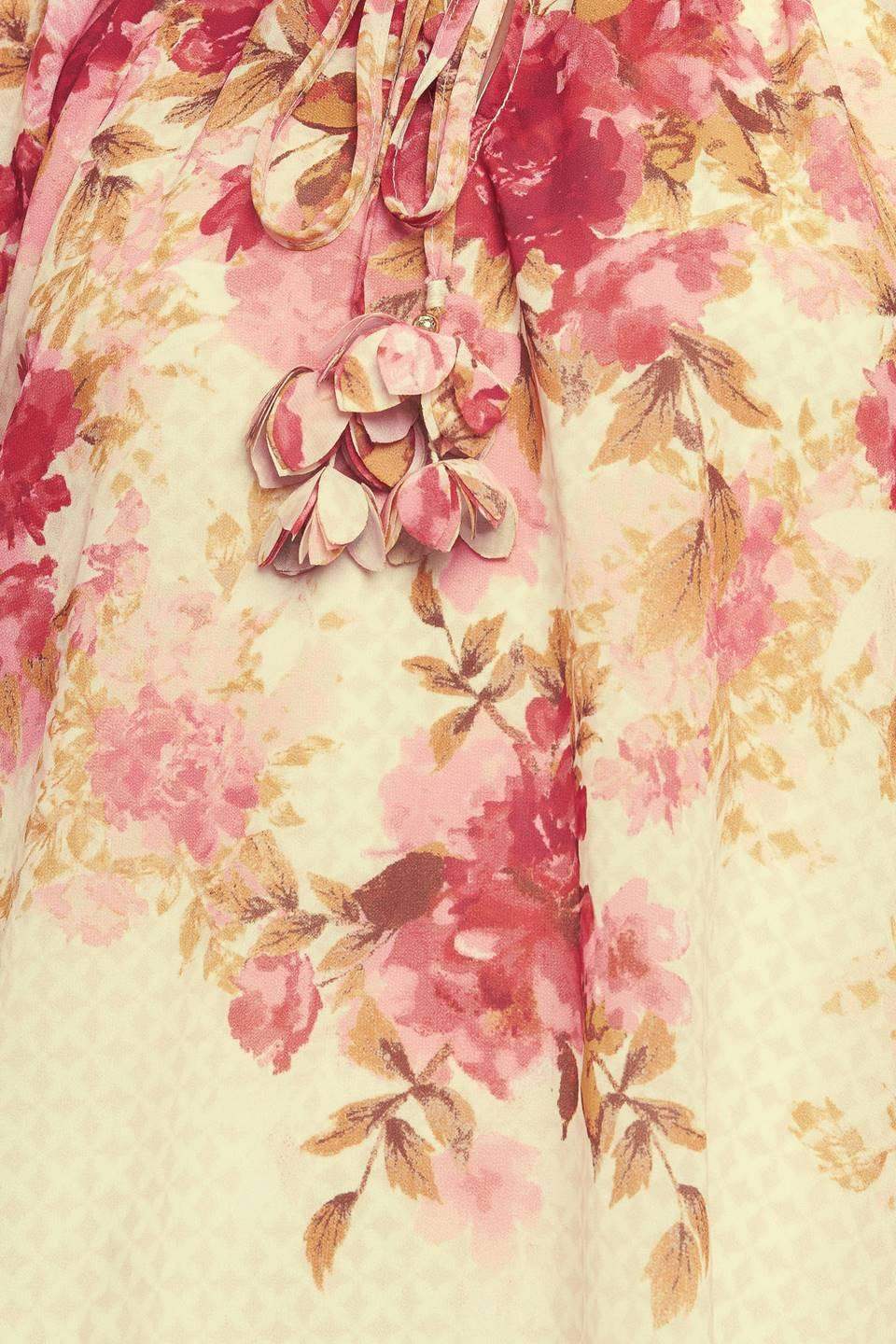 BLOSSOM DREAM BALLERINA WOVEN TOP - Flying Tomato - Flyclothing LLC