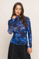 ILLUMINATED PETAL POWER MESH TOP - Flying Tomato - Flyclothing LLC