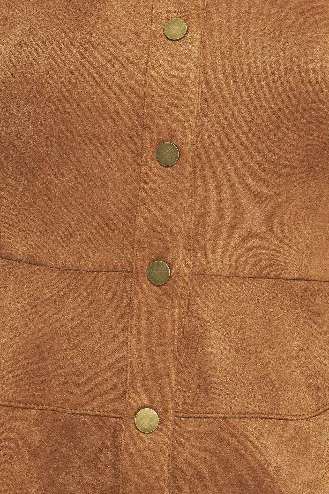 REFINED IMPRESSION FAUX SUEDE TOP - Flying Tomato - Flyclothing LLC