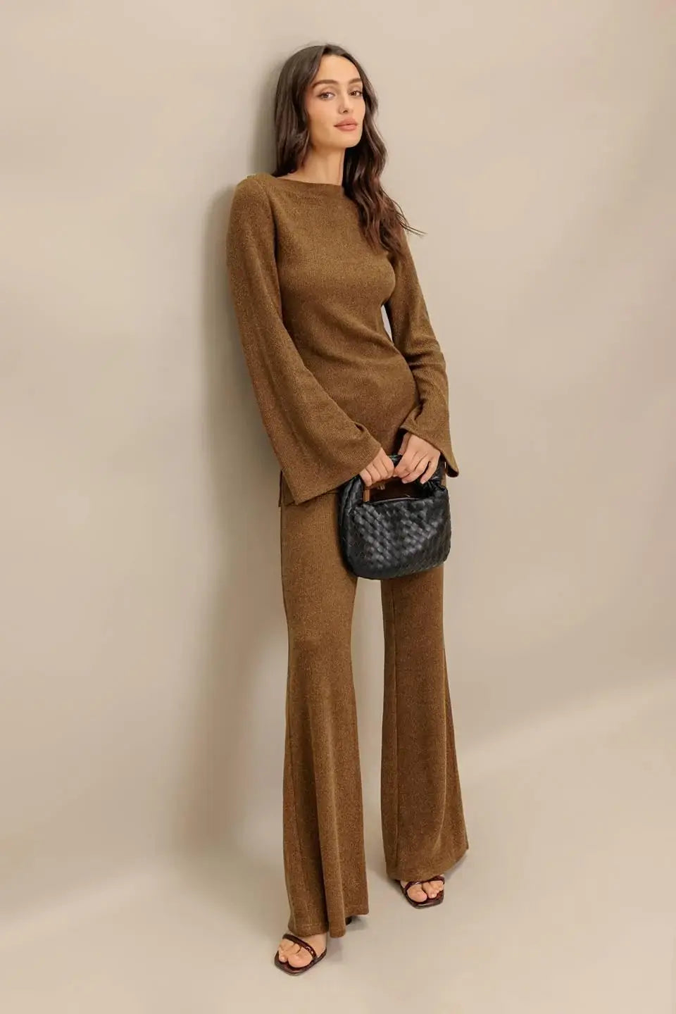 FLARE TOUCH SOLID TUNIC TOP - Flying Tomato - Flyclothing LLC