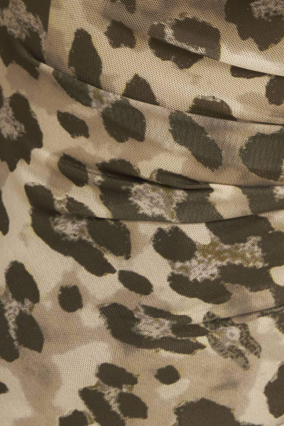LUXE TRACE TAUPE BLACK WOVEN TOP - Flying Tomato - Flyclothing LLC