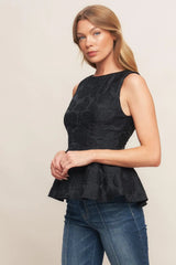 URBAN ELEGANCE WOVEN TOP - Flying Tomato - Flyclothing LLC