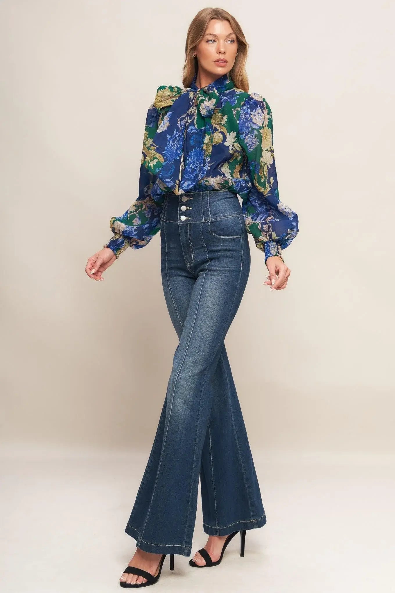 ROYAL TAPESTRY WOVEN TOP - Flying Tomato - Flyclothing LLC