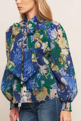 ROYAL TAPESTRY WOVEN TOP - Flying Tomato - Flyclothing LLC