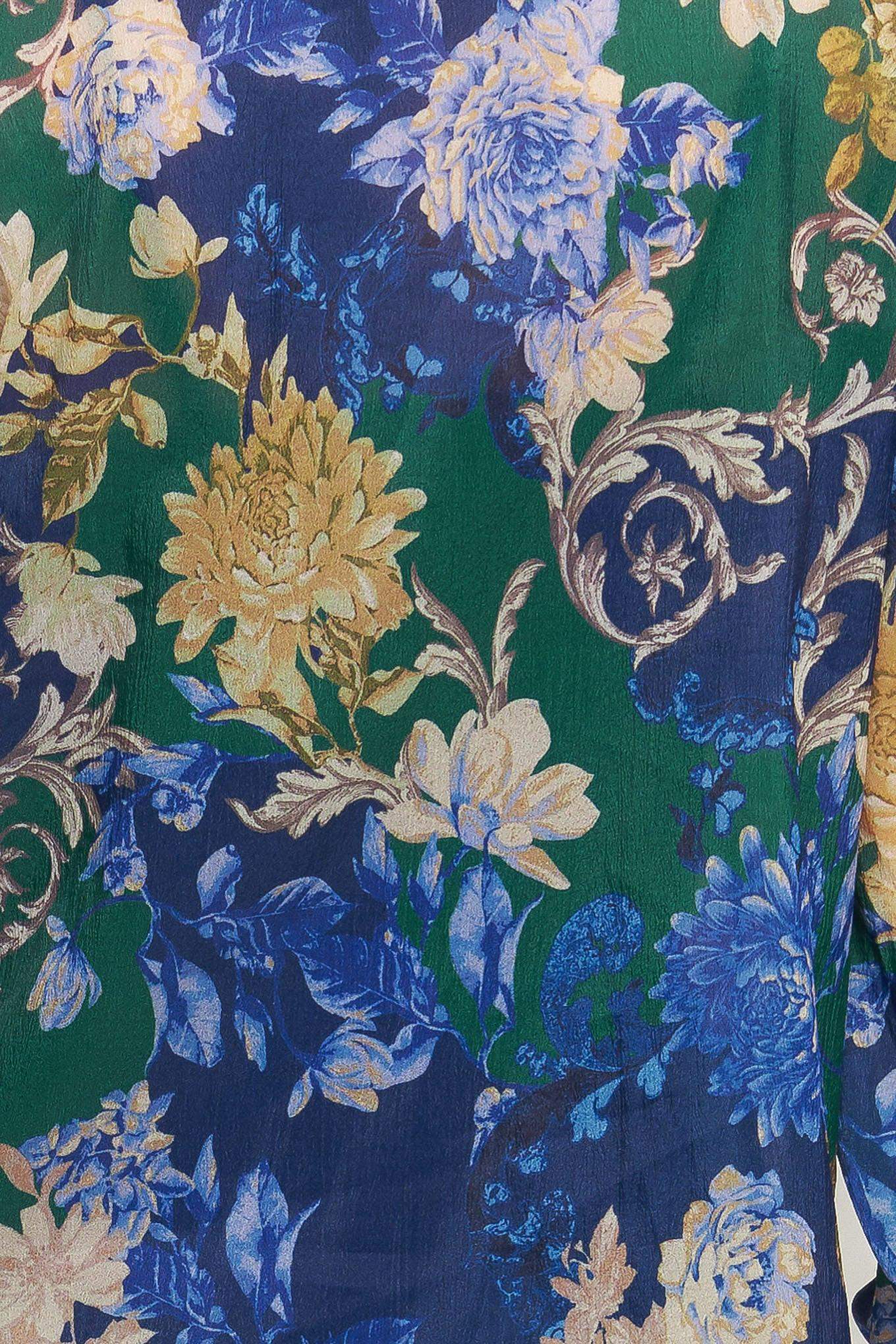 ROYAL TAPESTRY WOVEN TOP - Flying Tomato - Flyclothing LLC