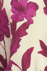 SWEET BOTANICAL CHARM WOVEN TOP - Flying Tomato - Flyclothing LLC