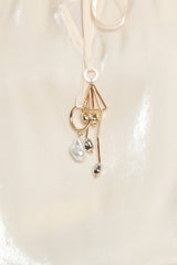 ETERNAL PEARL CHARM WOVEN PEASANT TOP - Flying Tomato - Flyclothing LLC