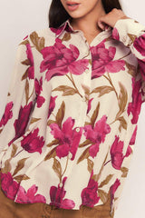 ROSEWOOD RETRO WOVEN TOP - Flying Tomato - Flyclothing LLC